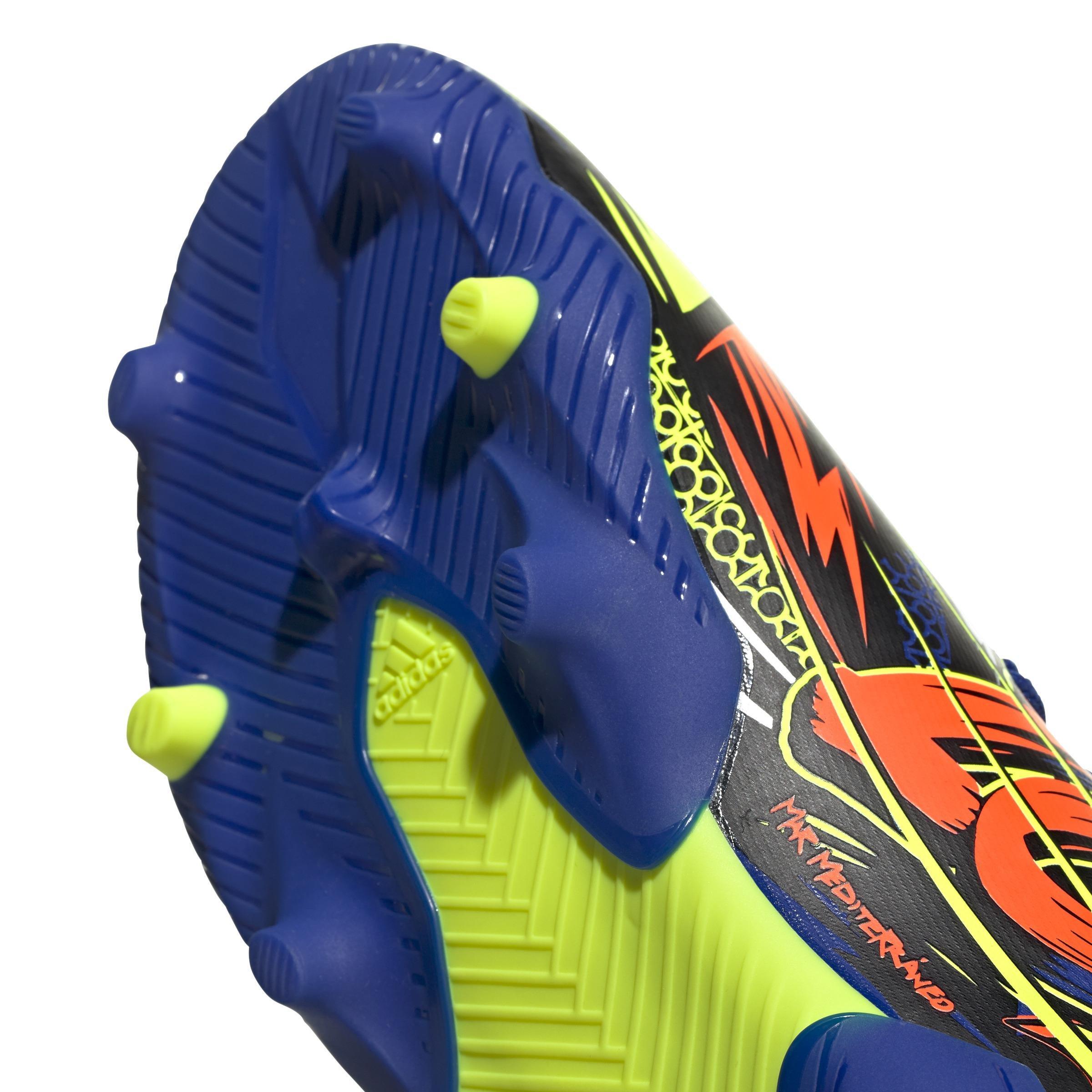 Kids Nemeziz Messi 19.3 Firm Ground Boots, Blue, , large image number 4