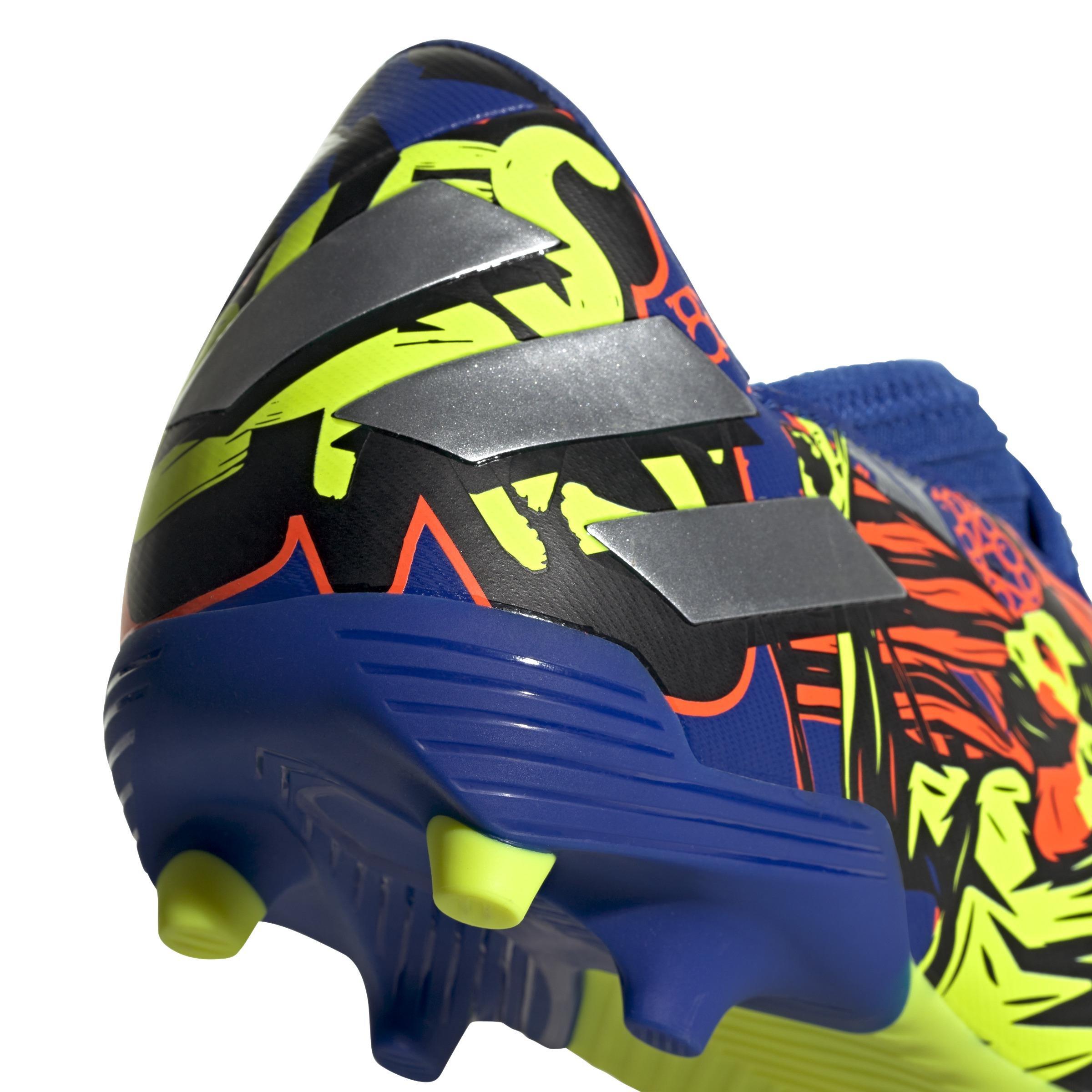 Kids Nemeziz Messi 19.3 Firm Ground Boots, Blue, , large image number 5