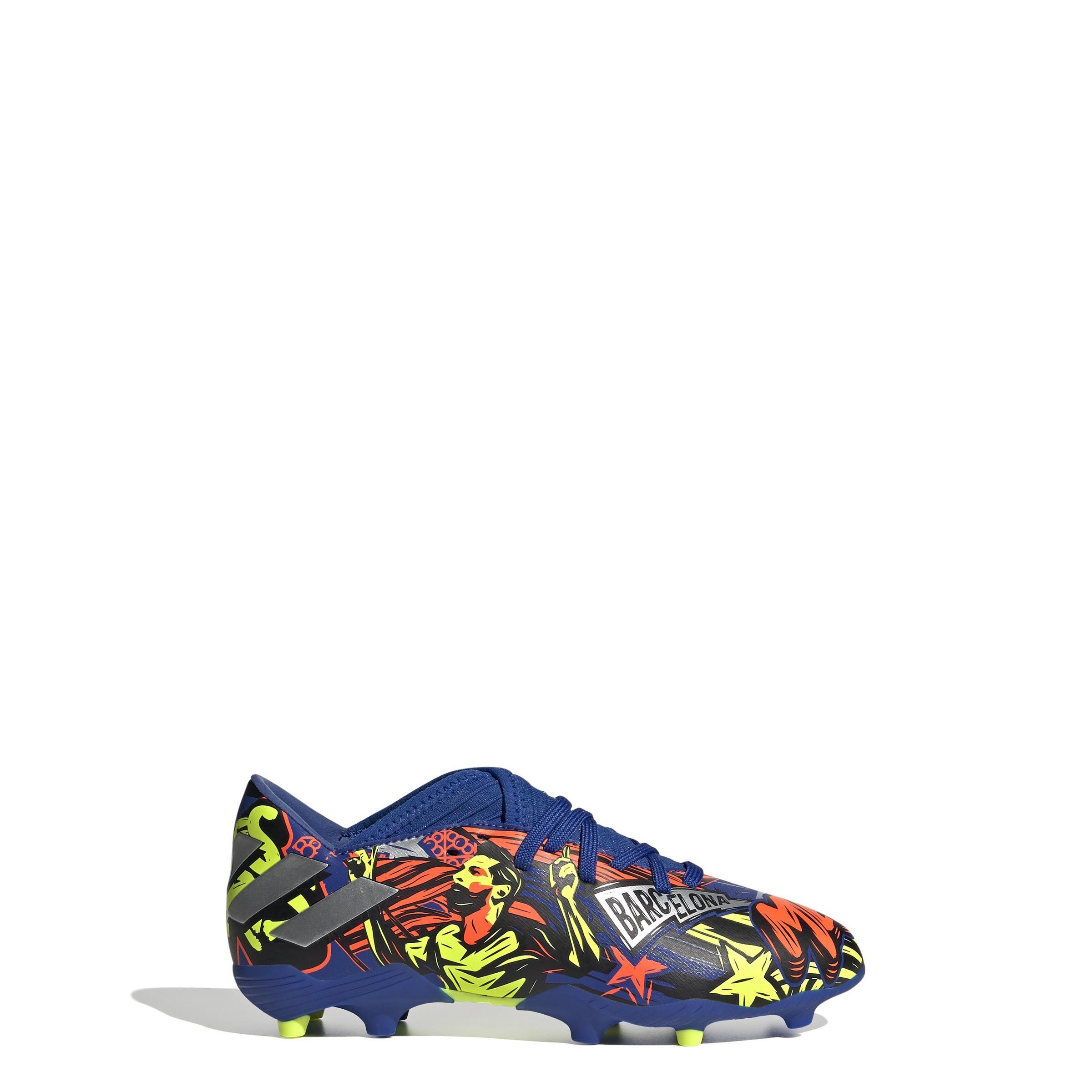 Kids Nemeziz Messi 19.3 Firm Ground Boots, Blue, , large image number 6