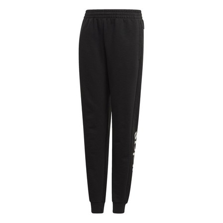 Kids Girls Linear Joggers, Black, A901_ONE, large image number 0