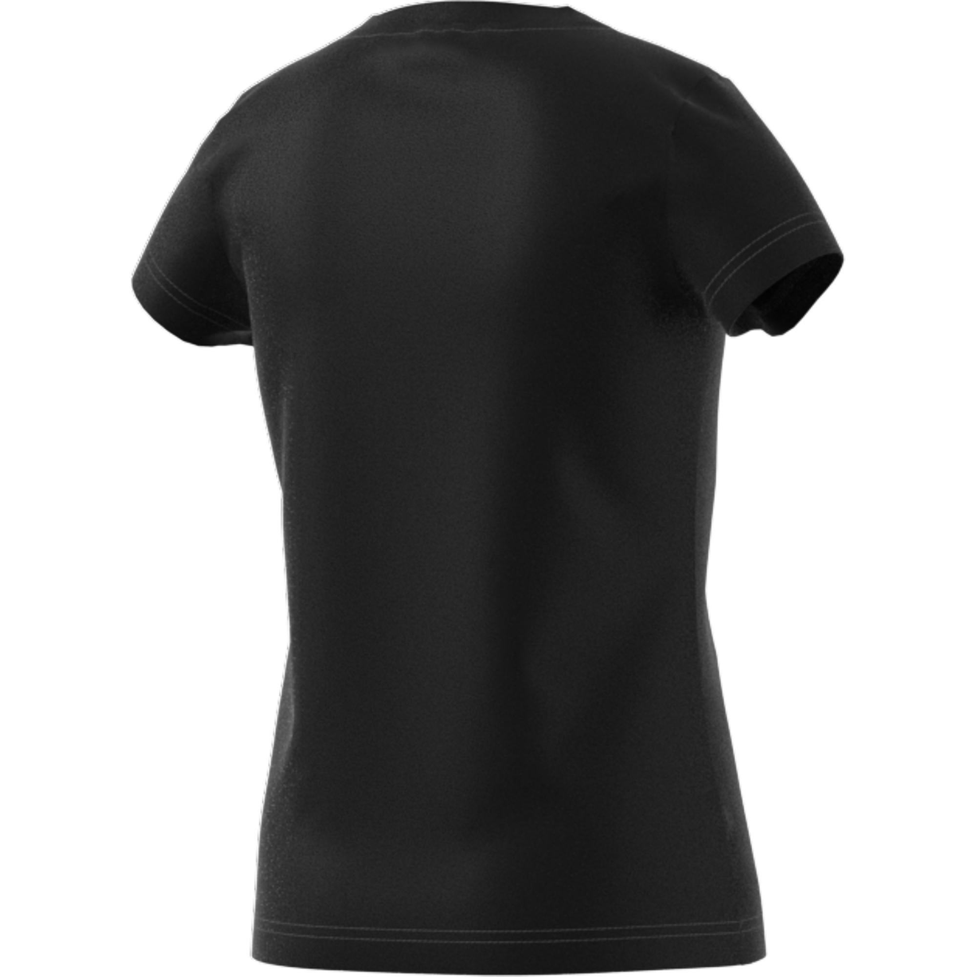 Kids Essentials Linear T-Shirt, Black, A901_ONE, large image number 3