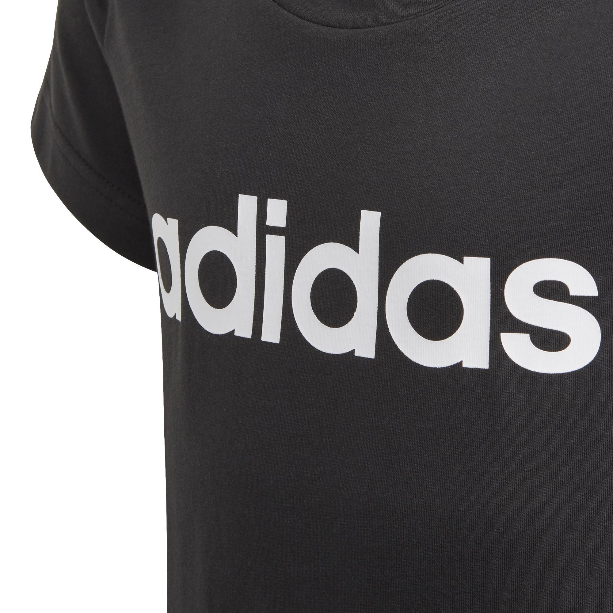 Kids Essentials Linear T-Shirt, Black, A901_ONE, large image number 7