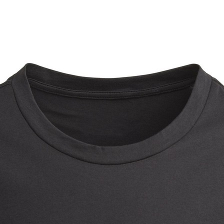 Kids Girls Essentials Linear T-Shirt, Black, A901_ONE, large image number 12
