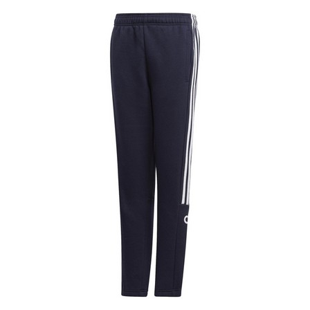 Kids Boys 3-Stripes Joggers, Navy, A901_ONE, large image number 0