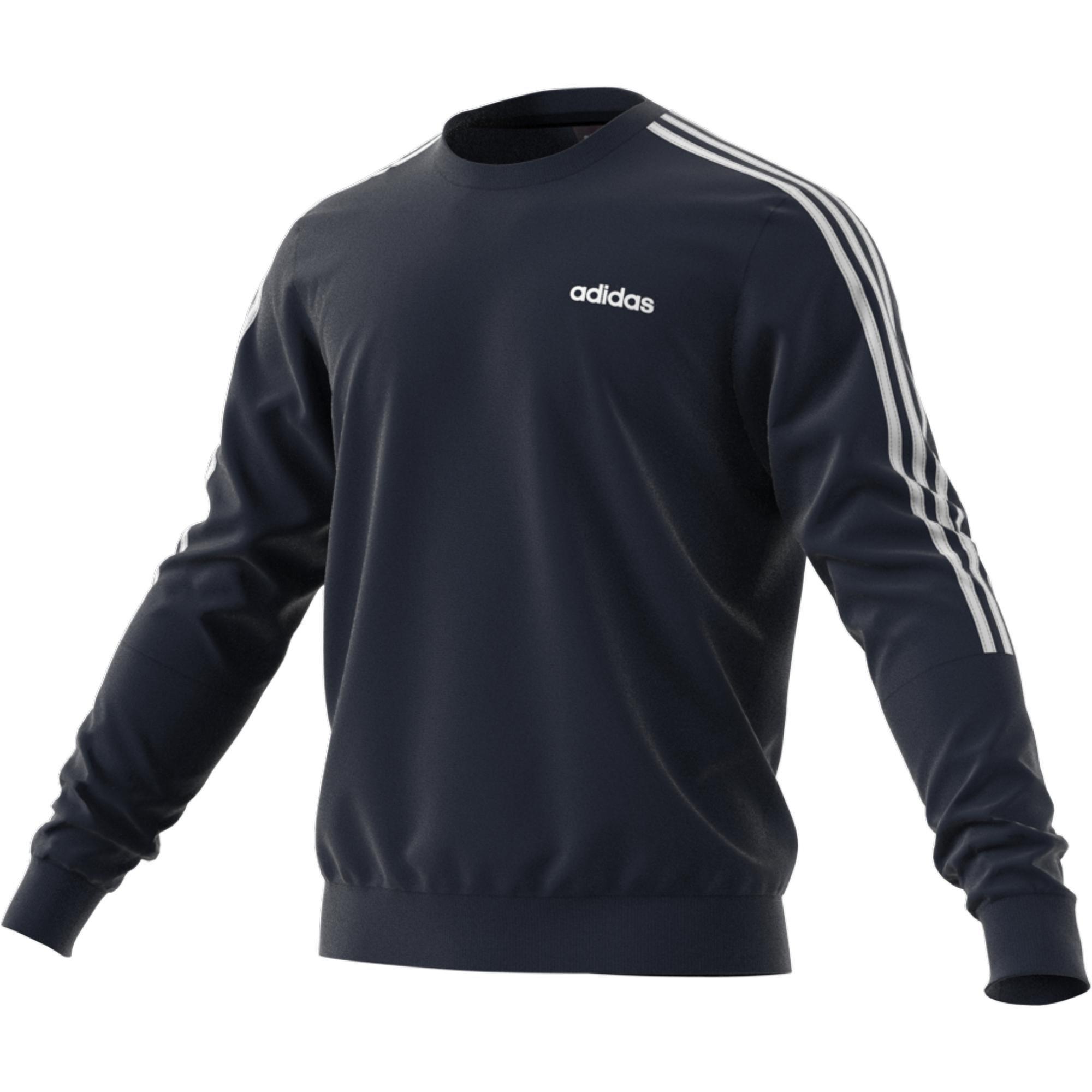 3-Stripes Crew Sweatshirt, Blue, A901_ONE, large image number 10