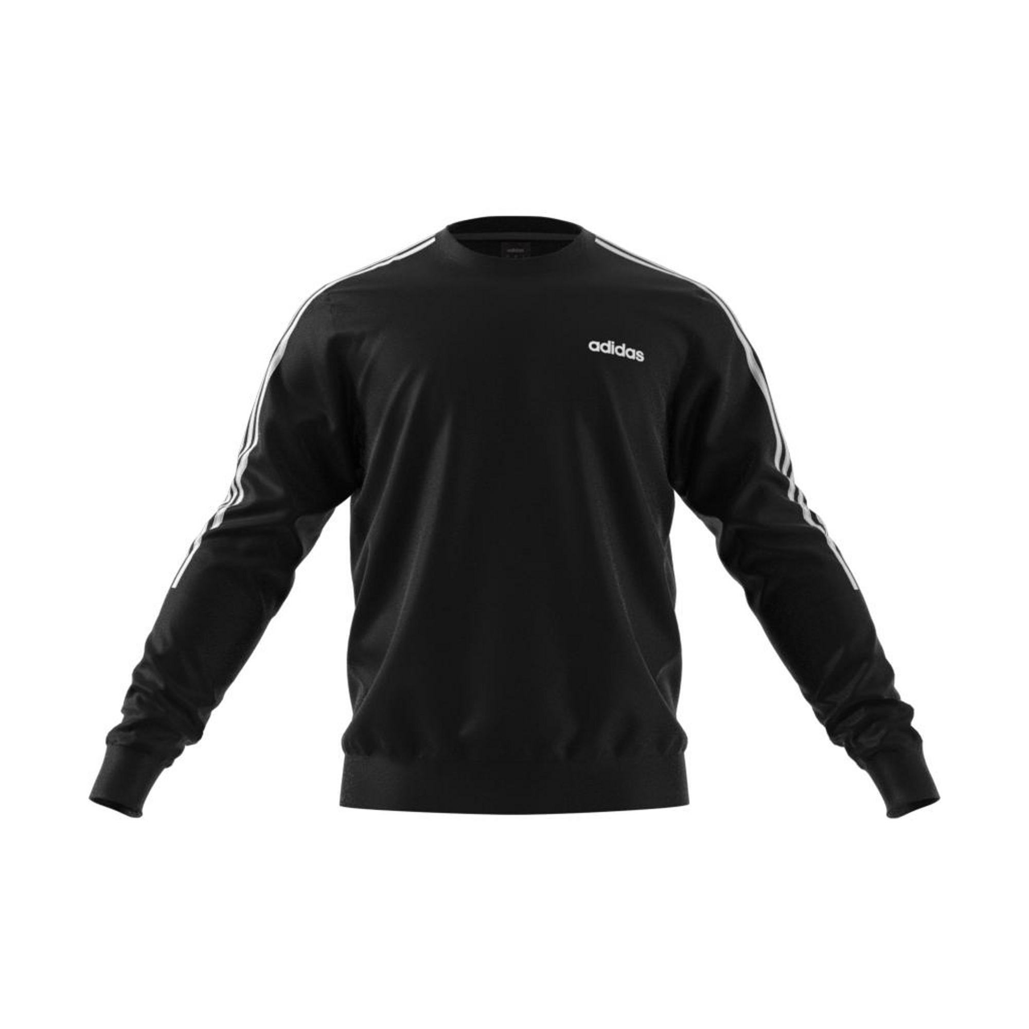 3-Stripes Crew Sweatshirt, Black, A901_ONE, large image number 9