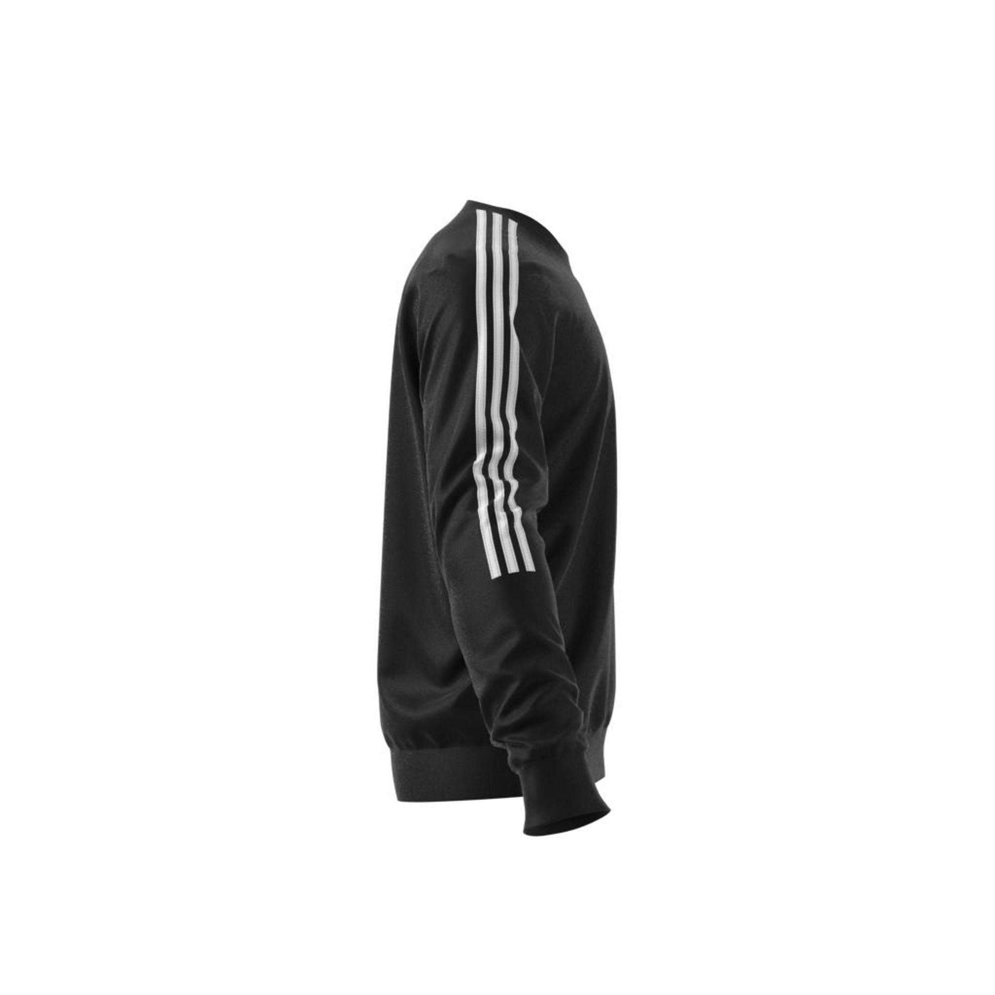 3-Stripes Crew Sweatshirt, Black, A901_ONE, large image number 10