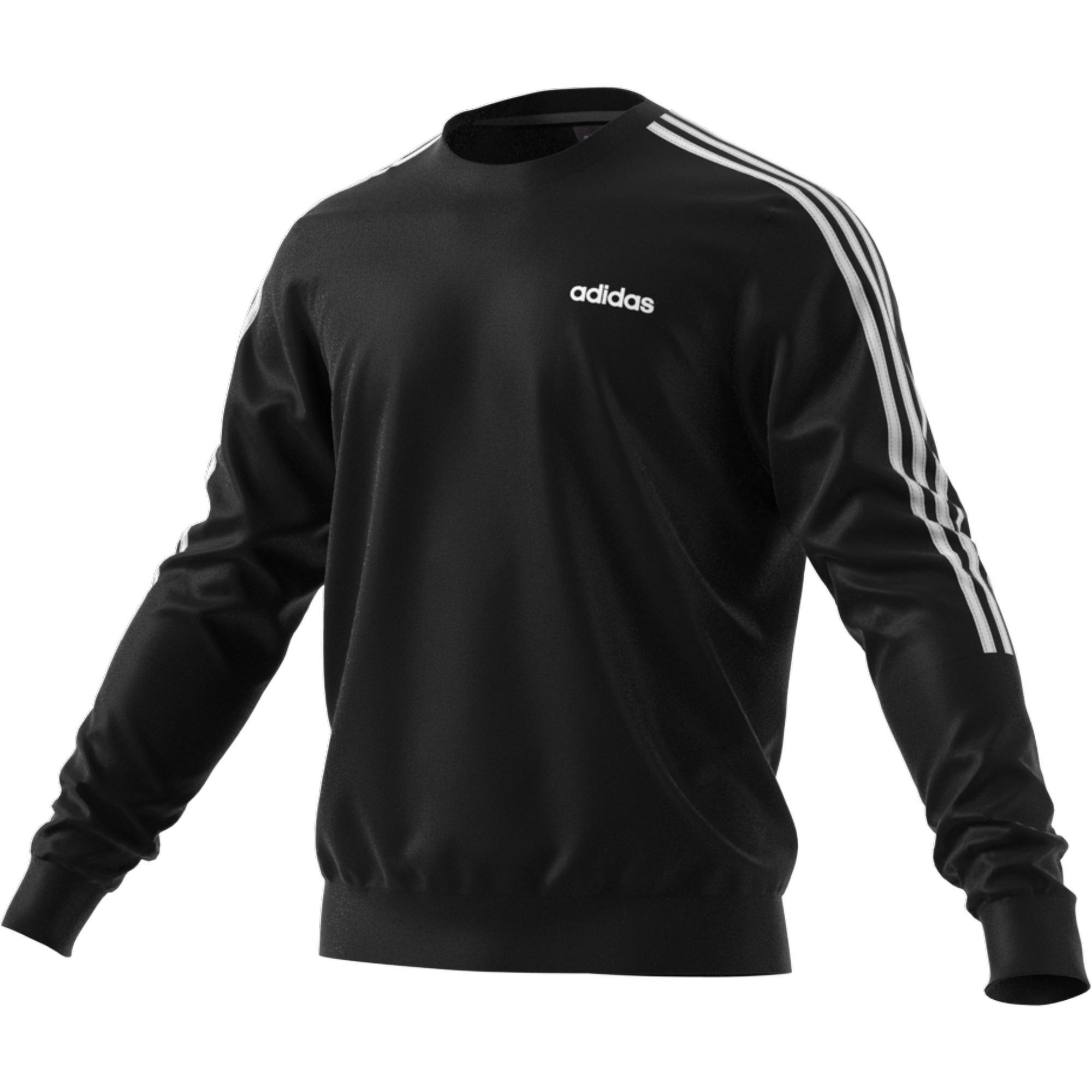 3-Stripes Crew Sweatshirt, Black, A901_ONE, large image number 17