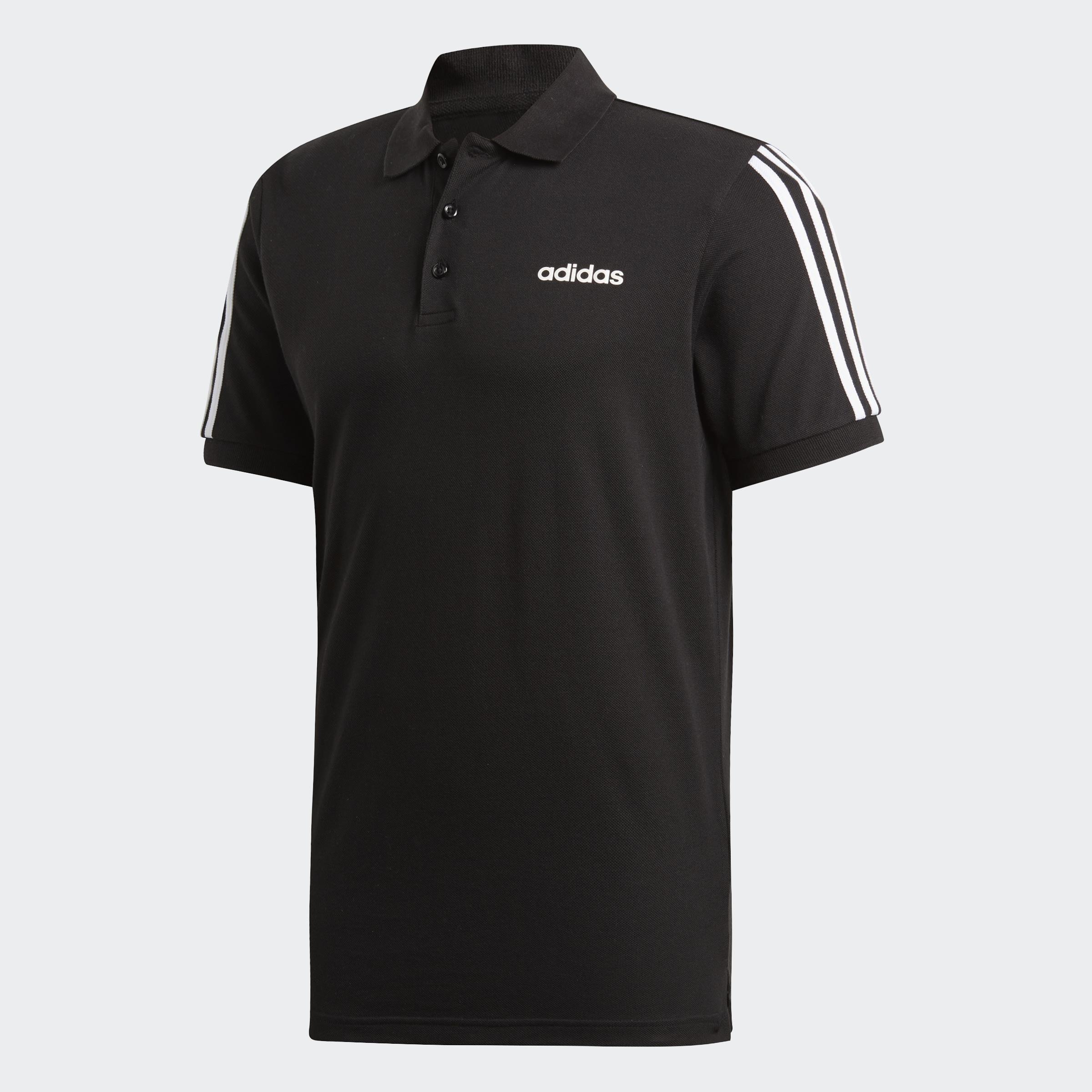 3-Stripes Polo Shirt, Black