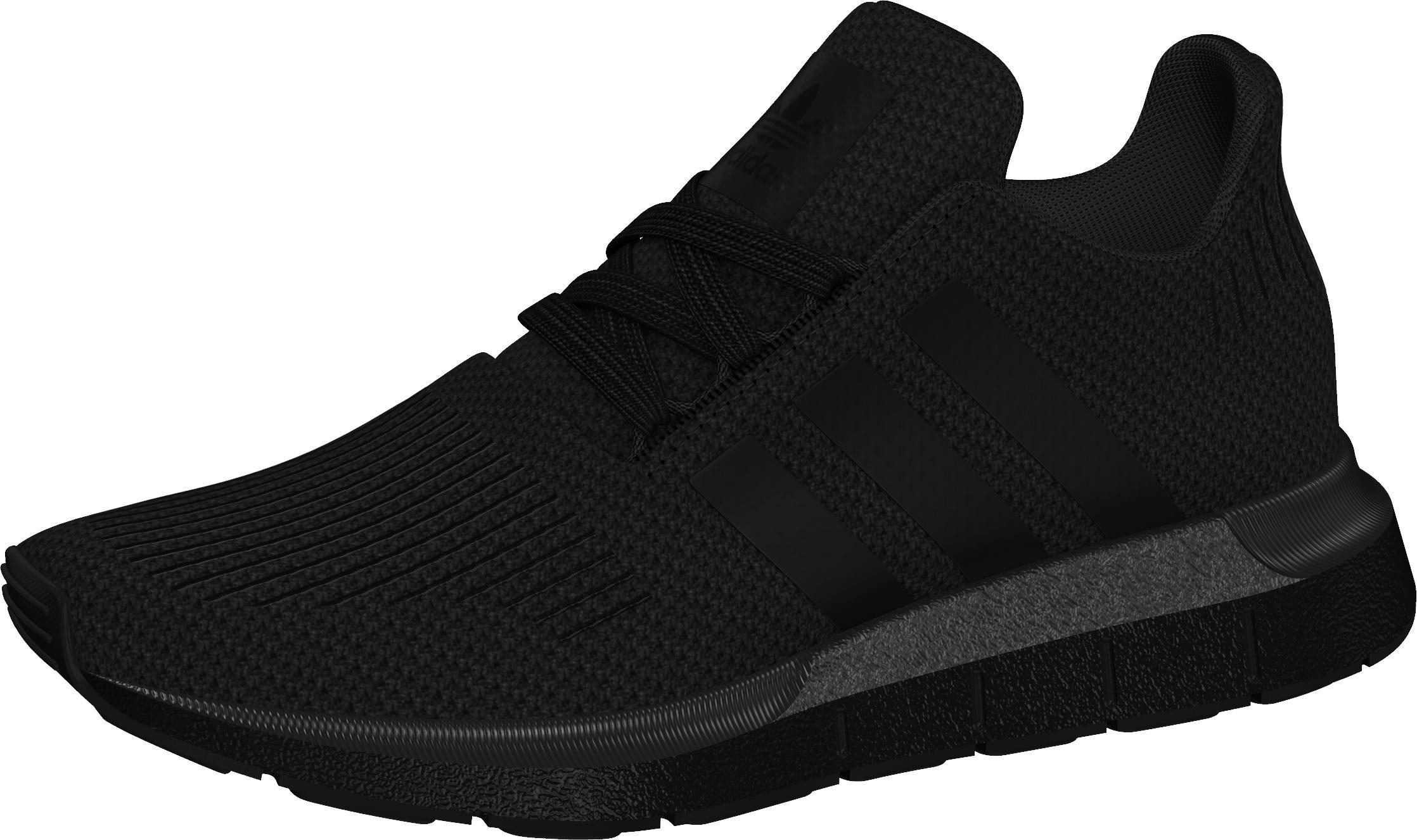 Kids Unisex Swift Run Shoes, Black, A901_ONE, large image number 10