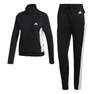 Women Team Sports Tracksuit, Black, A901_ONE, thumbnail image number 1