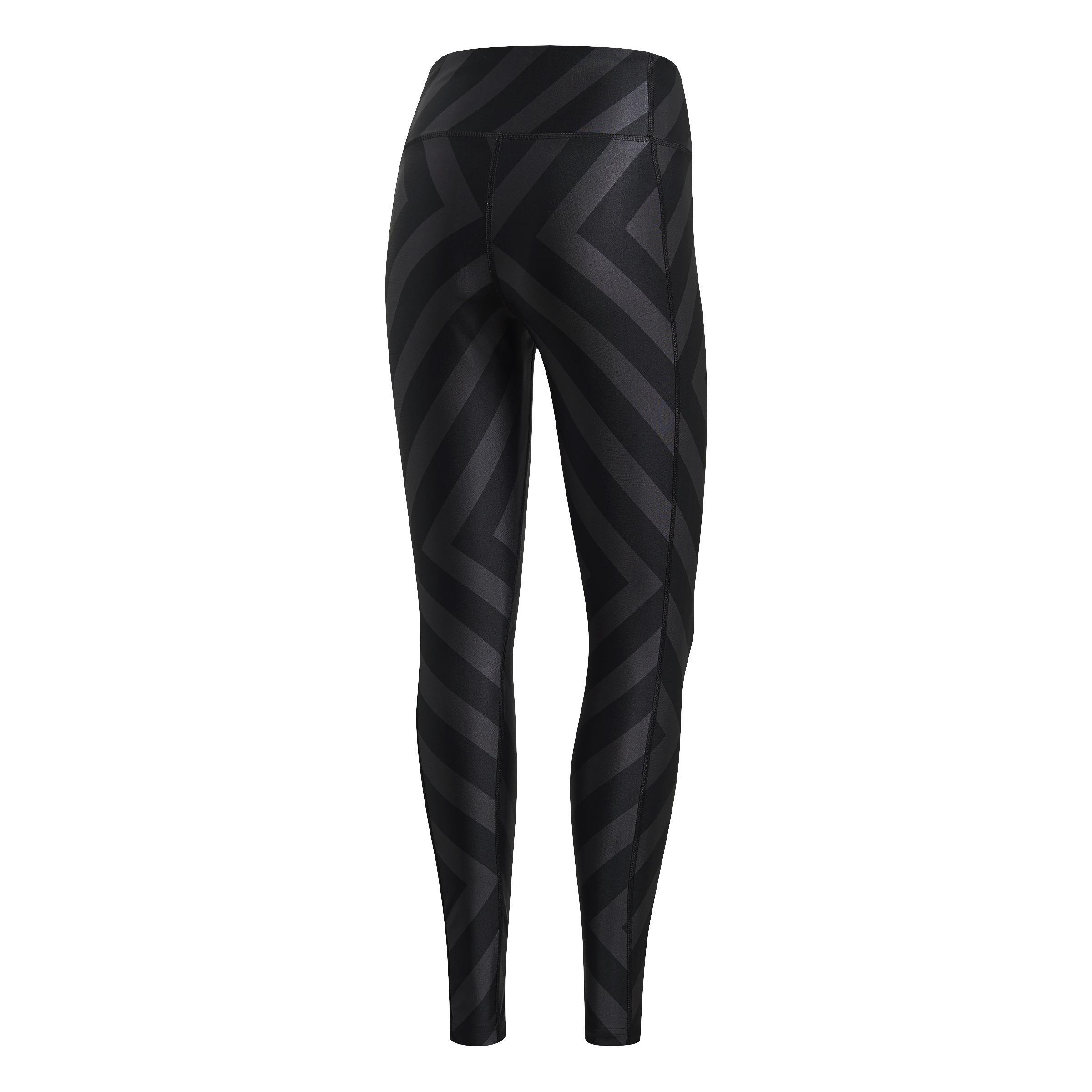 Allover Graphic 7/8 Leggings, Black, A901_ONE, large image number 2