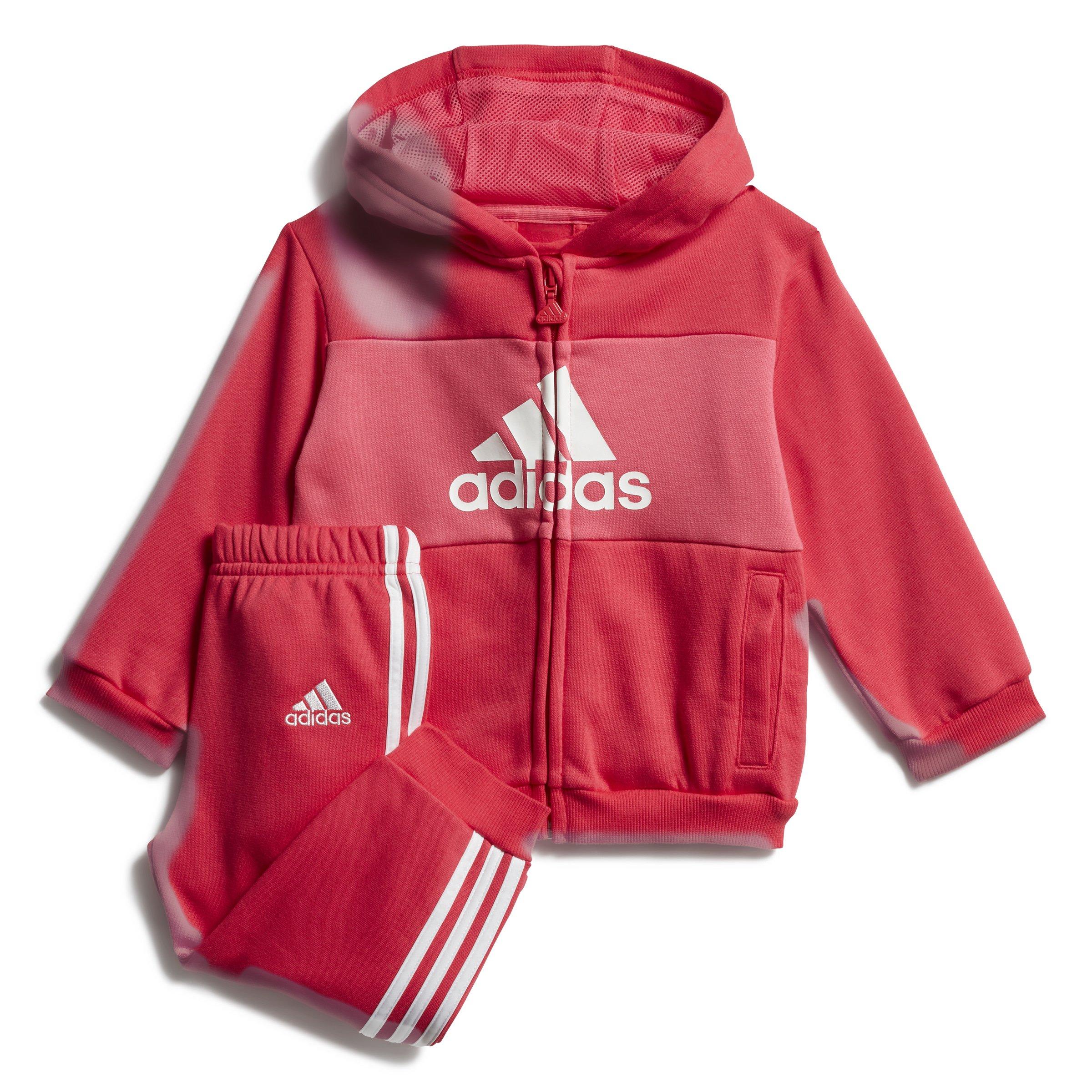 Kids Logo Hooded Jogger Set Pink