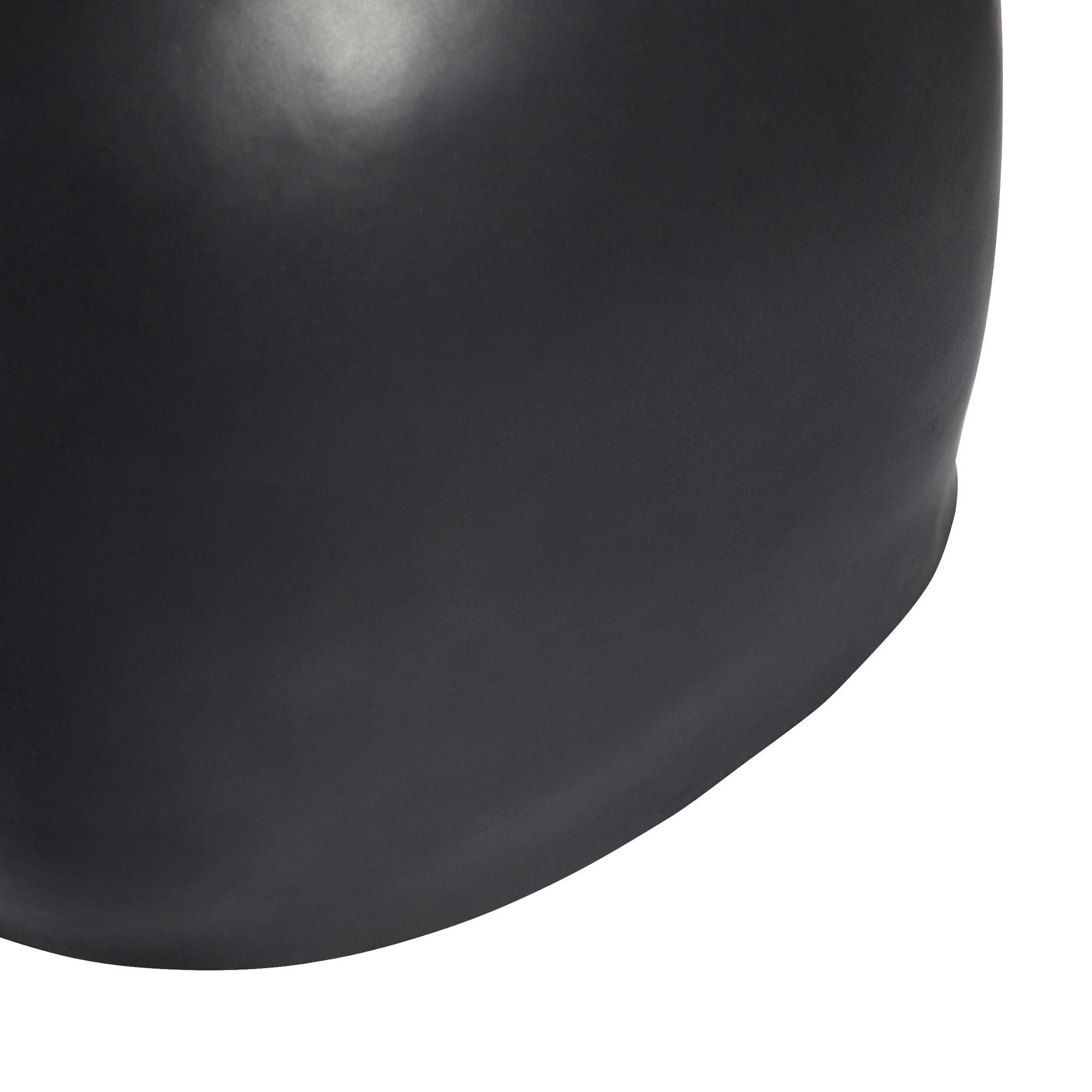 Unisex Silicone Logo Swim Cap, Black, , large image number 6