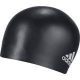 Unisex Silicone Logo Swim Cap, Black, , large image number 13