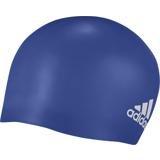 Unisex Silicone Logo Swim Cap, Blue, A901_ONE, large image number 12