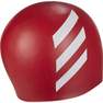 Unisex 3-Stripes Swim Cap Team, Red, A901_ONE, thumbnail image number 3