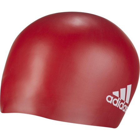Unisex 3-Stripes Swim Cap Team, Red, A901_ONE, large image number 11