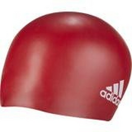 Unisex 3-Stripes Swim Cap Team, Red, A901_ONE, large image number 12