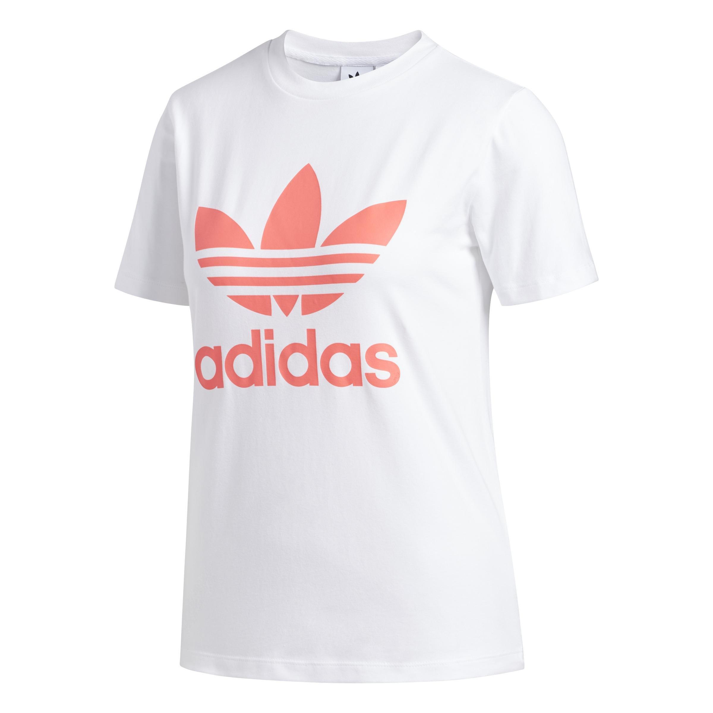 Trefoil T-Shirt, White, A901_ONE, large image number 0