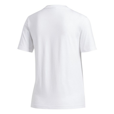 Women Trefoil T-Shirt, White, A901_ONE, large image number 1