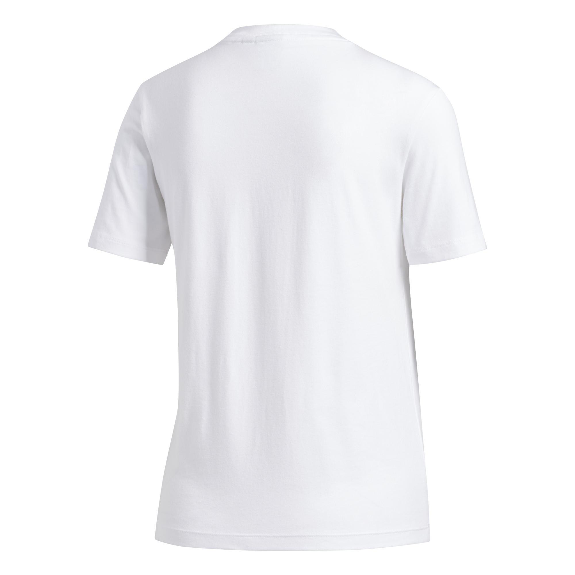 Women Trefoil T-Shirt, White, A901_ONE, large image number 1