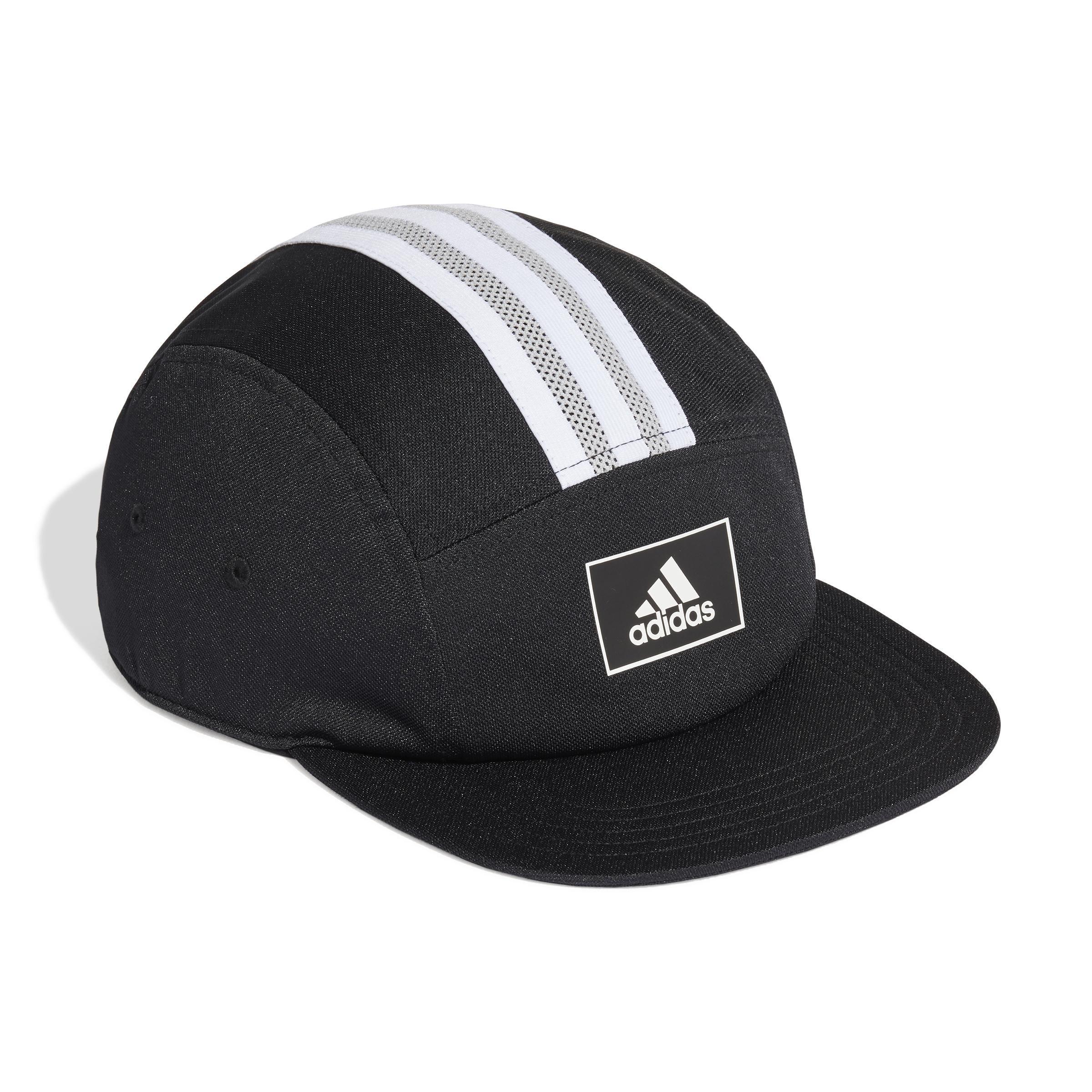 Unisex Five-Panel Athletics Club Cap, Black, A901_ONE, large image number 0
