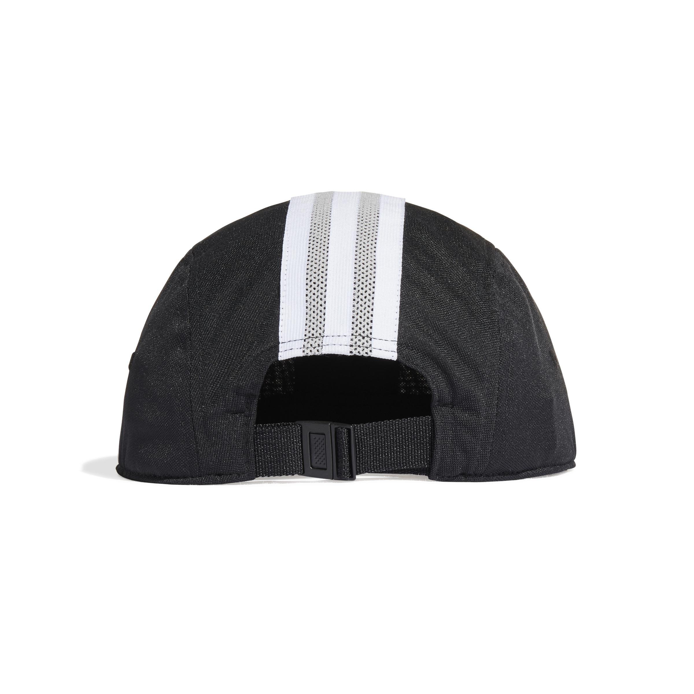 Unisex Five-Panel Athletics Club Cap, Black, A901_ONE, large image number 2