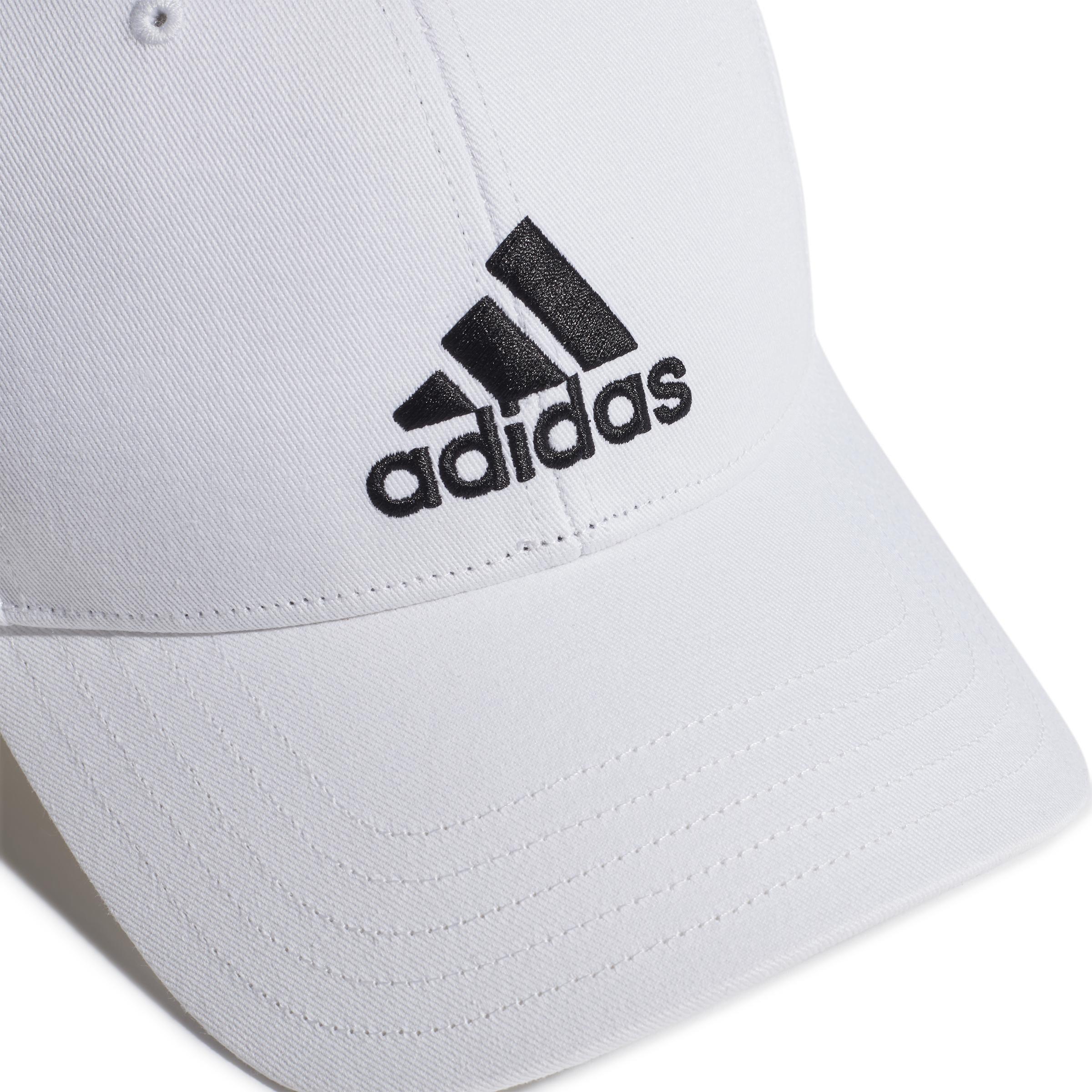 Unisex Cotton Baseball Cap, White, , large image number 5