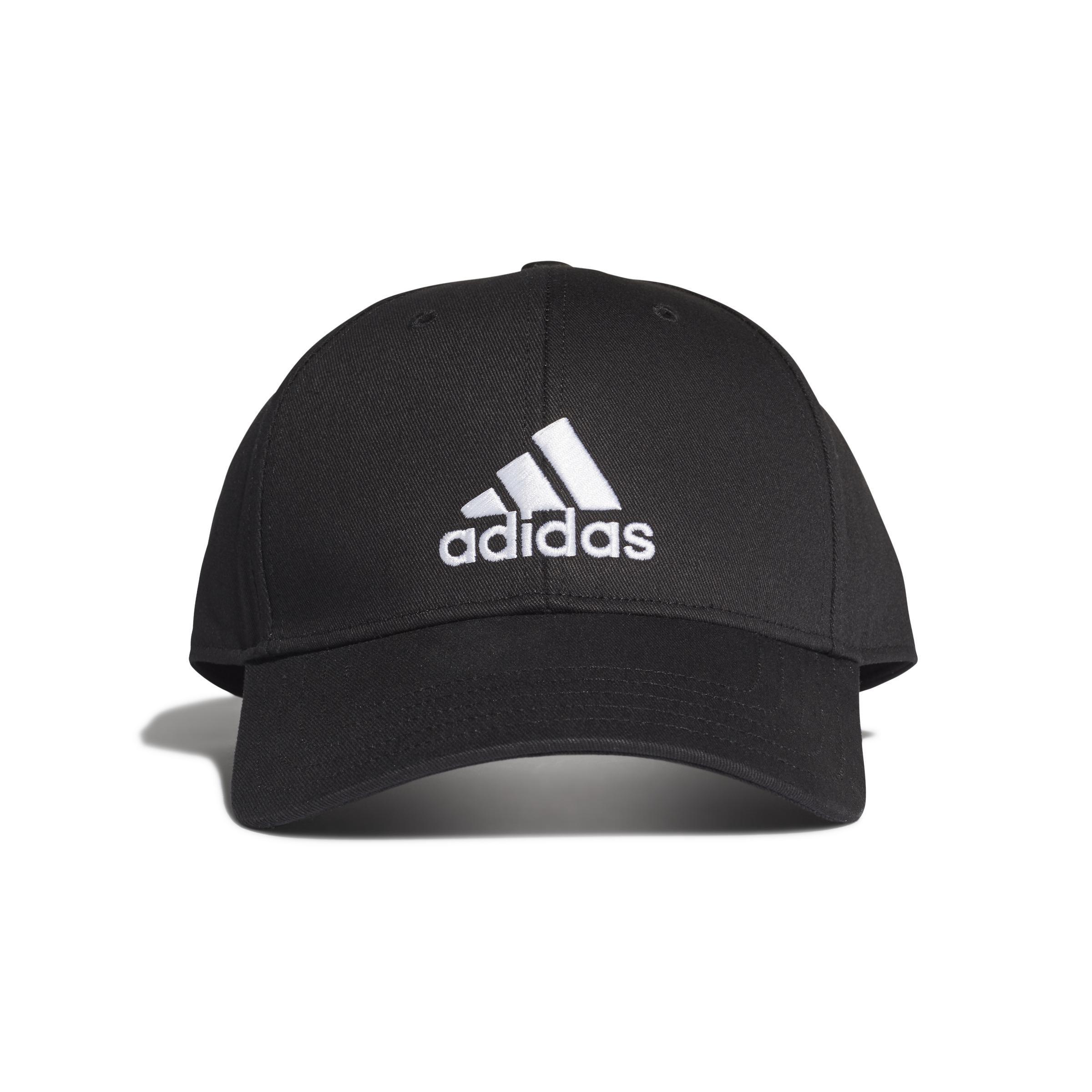 Unisex Cotton Baseball Cap, Black, , large image number 1