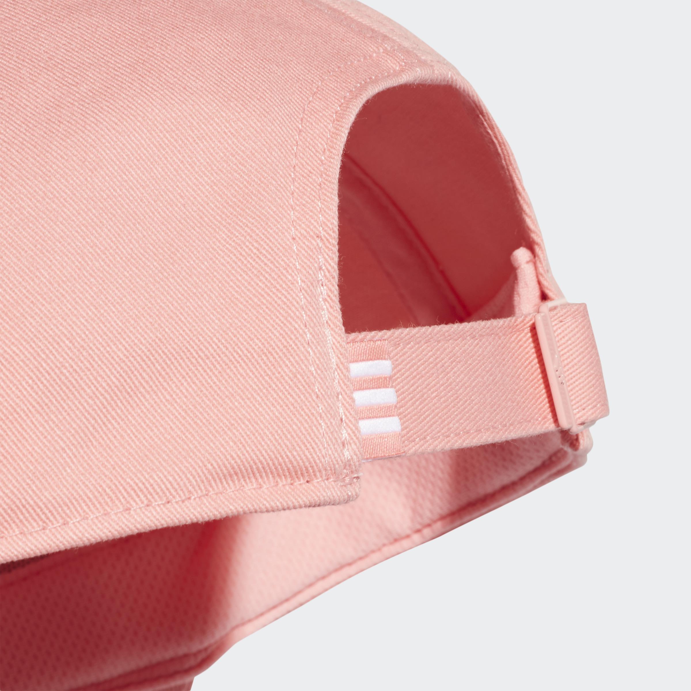 Unisex Cotton Baseball Cap, Pink, A901_ONE, large image number 3