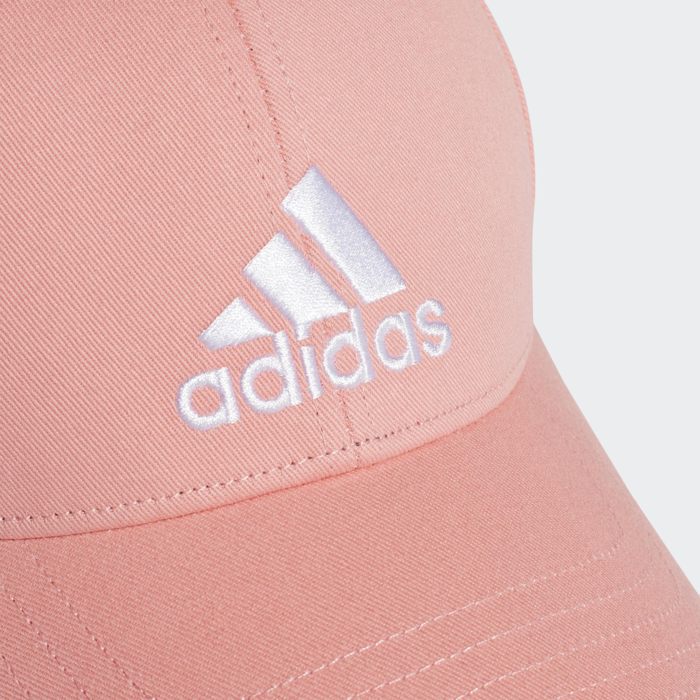 Unisex Cotton Baseball Cap, Pink, A901_ONE, large image number 5