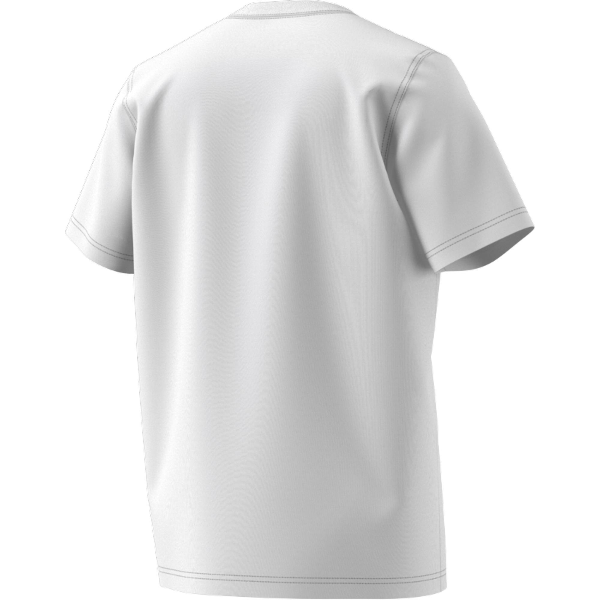 Trefoil T-Shirt, White, A901_ONE, large image number 3