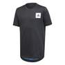 Kids Boys Aeroready T-Shirt, Black, A901_ONE, thumbnail image number 0