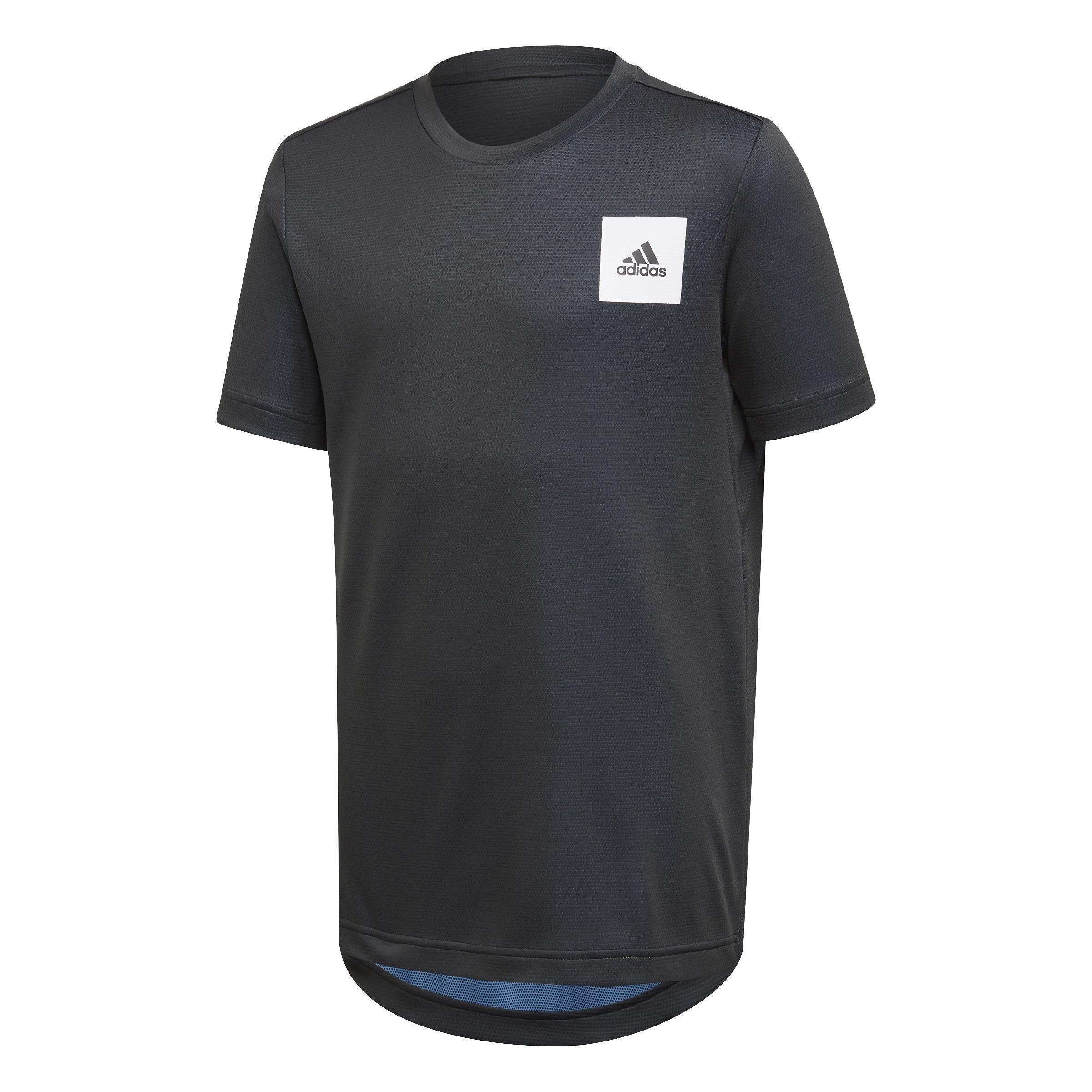 Kids Aeroready T-Shirt, Black, A901_ONE, large image number 0
