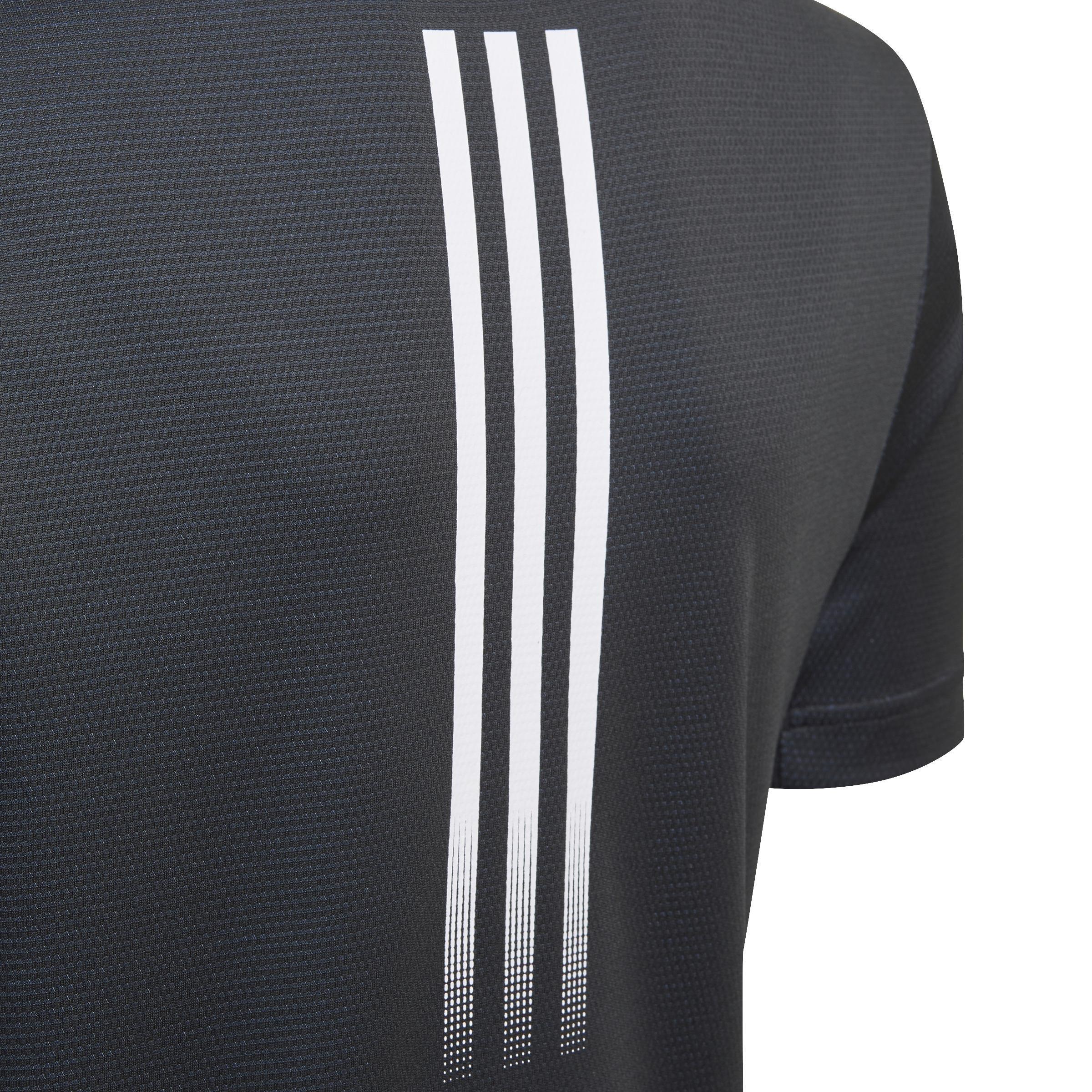 Kids Aeroready T-Shirt, Black, A901_ONE, large image number 3