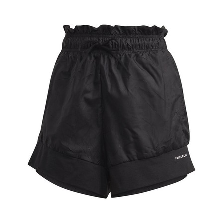 Women Primeblue Shorts, Black, A901_ONE, large image number 0