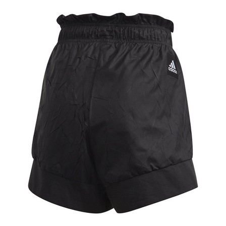 Women Primeblue Shorts, Black, A901_ONE, large image number 1