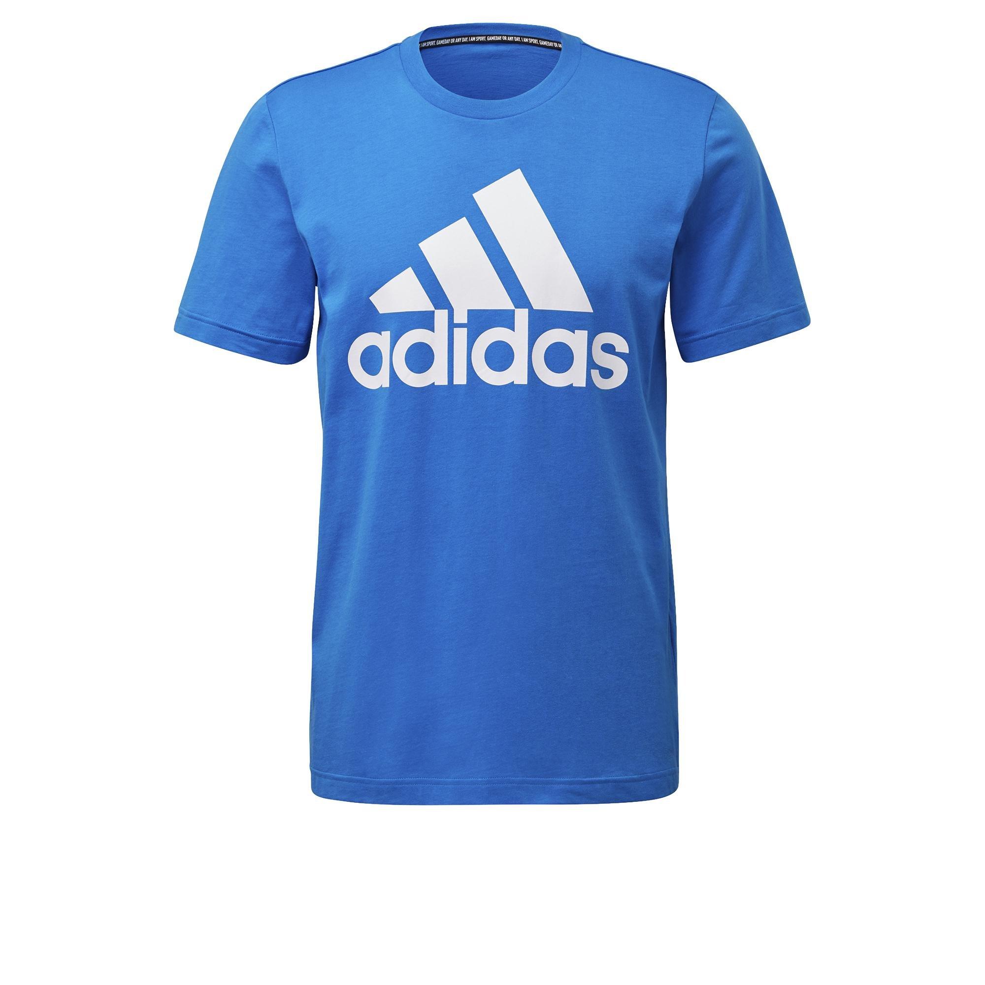 Must Haves Badge Of Sport T-Shirt, Blue, A901_ONE, large image number 0