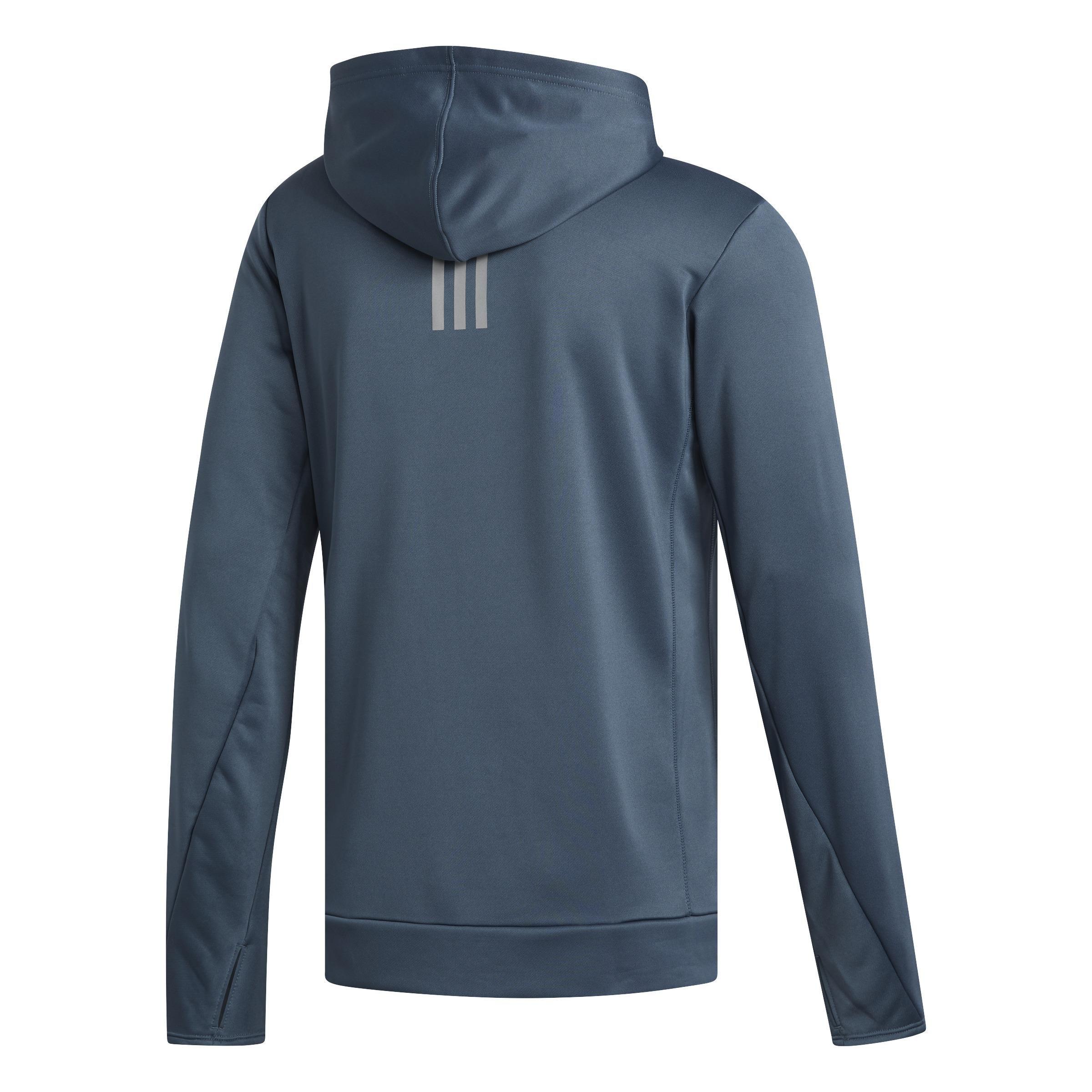 Own The Run Hoodie, Blue, A901_ONE, medium