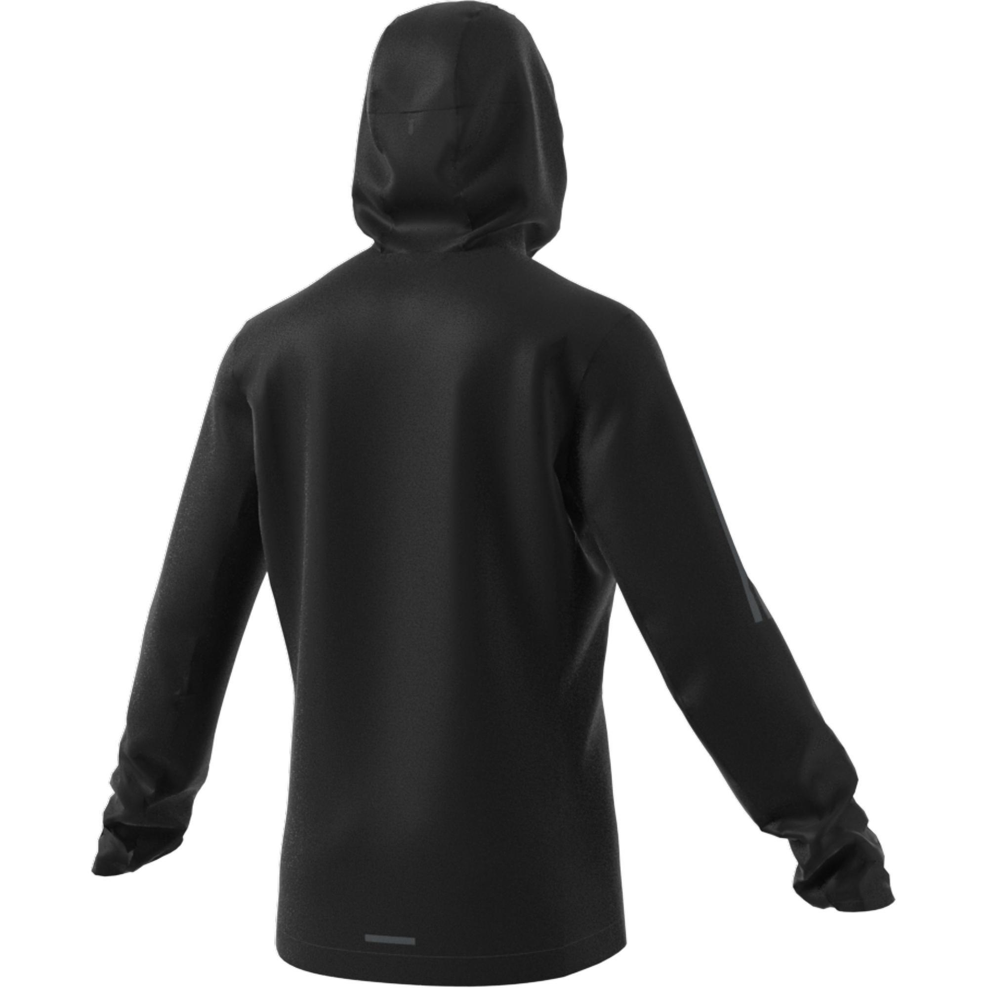 Own The Run Hooded Windbreaker, Black, A901_ONE, large image number 7