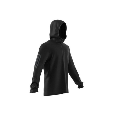Men Own The Run Hooded Windbreaker, Black, A901_ONE, large image number 10