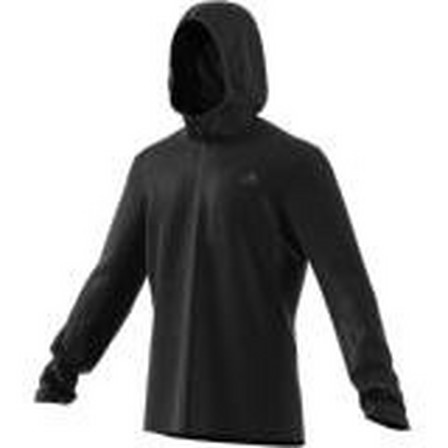 Men Own The Run Hooded Windbreaker, Black, A901_ONE, large image number 16