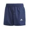 Kids Boys Classic Badge Of Sport Swim Shorts, Navy, A901_ONE, thumbnail image number 0