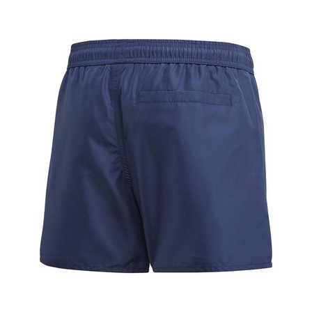 Kids Boys Classic Badge Of Sport Swim Shorts, Navy, A901_ONE, large image number 1