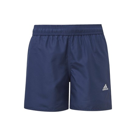 Kids Boys Classic Badge Of Sport Swim Shorts, Navy, A901_ONE, large image number 5