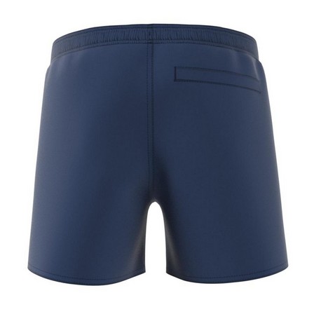 Kids Boys Classic Badge Of Sport Swim Shorts, Navy, A901_ONE, large image number 16