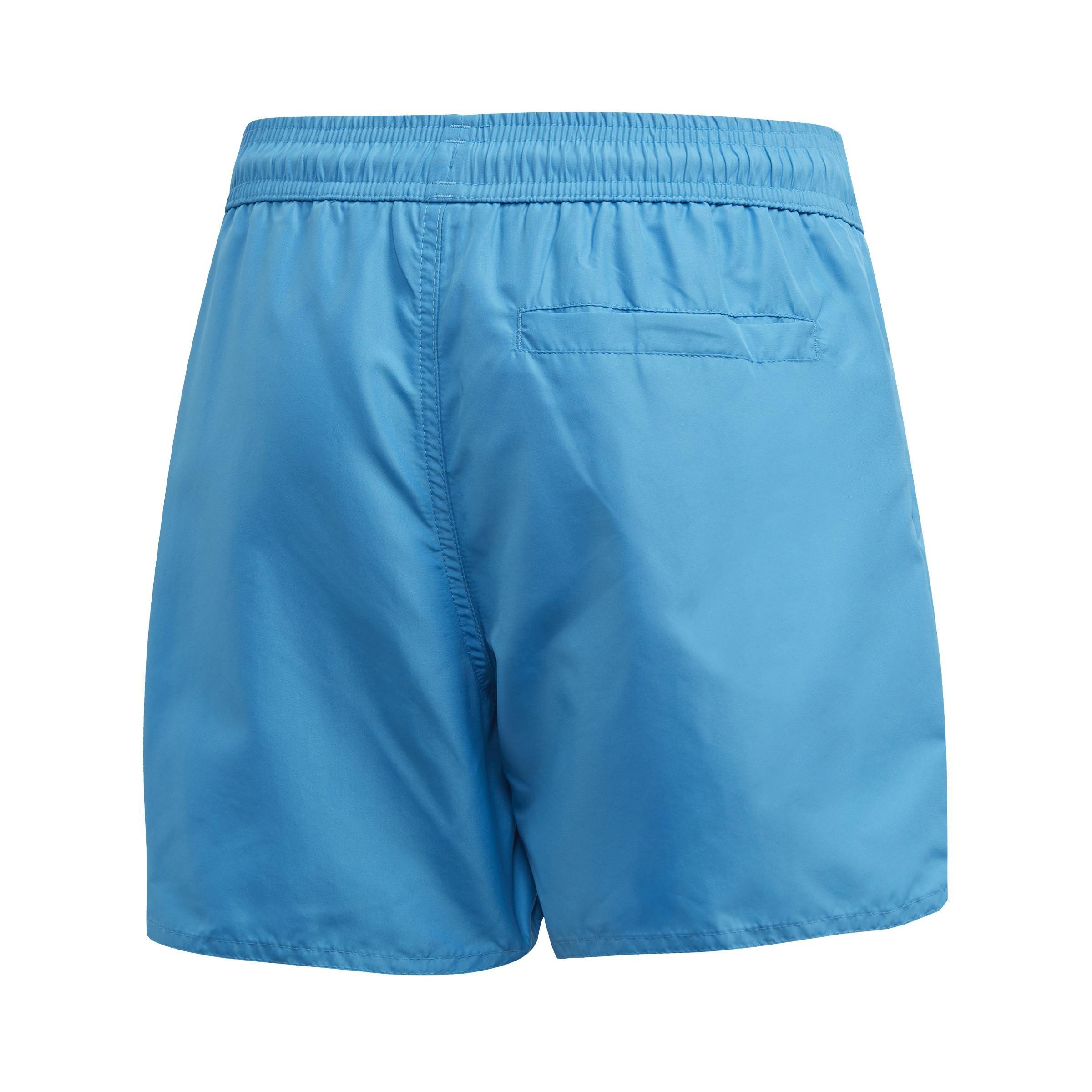 Kids Classic Badge of Sport Swim Shorts, Blue, A901_ONE, medium