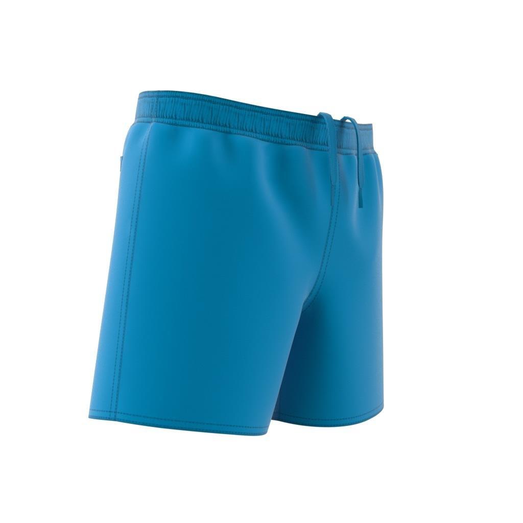 Kids Classic Badge of Sport Swim Shorts, Blue, , large image number 9
