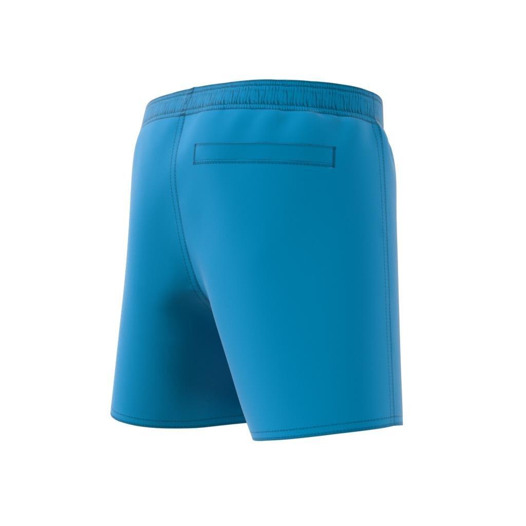 Kids Classic Badge of Sport Swim Shorts, Blue, , large image number 10